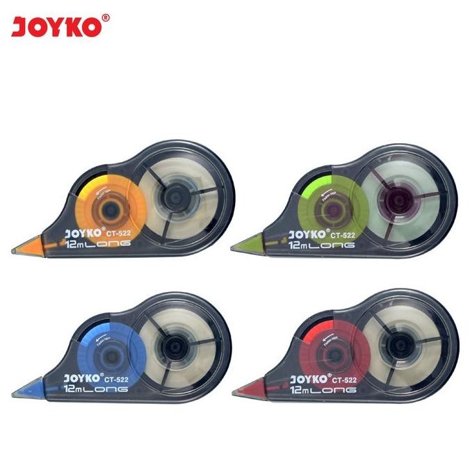 

Ew-45 Ah67 Fth- Joyko Correction Tape Ct-522-02 1 Set (Isi 2 Pcs) / Tip-Ex Pita Kertas Murah Berkualitas Premium Termurah Ew-45