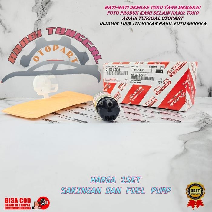 Fuel Pump + Saringan Bensin Calya Sigra 1Set Original Dan Terpercaya