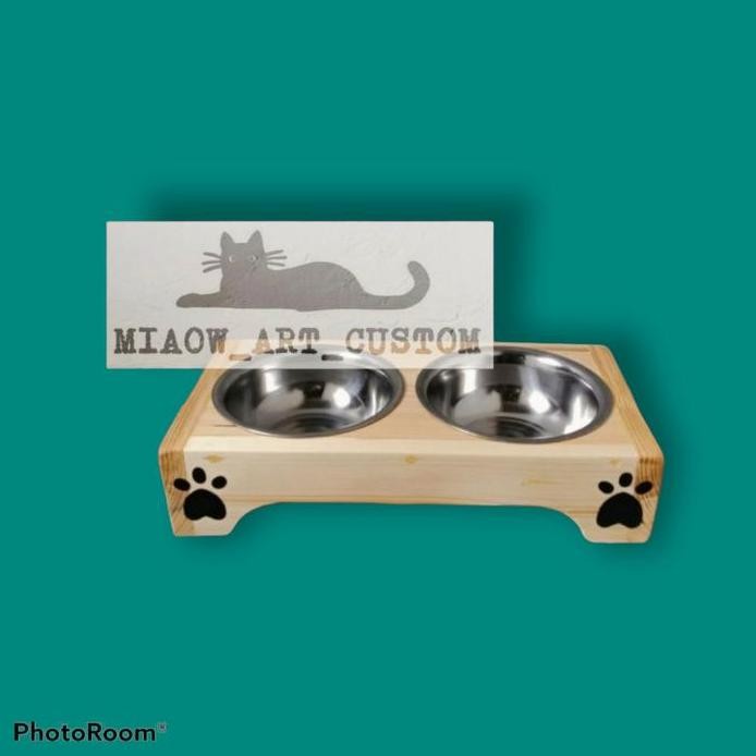

Terlaris Tempat Makan Minum Kucing Anjing Stainles Unik Lucu Bisa Request Nama