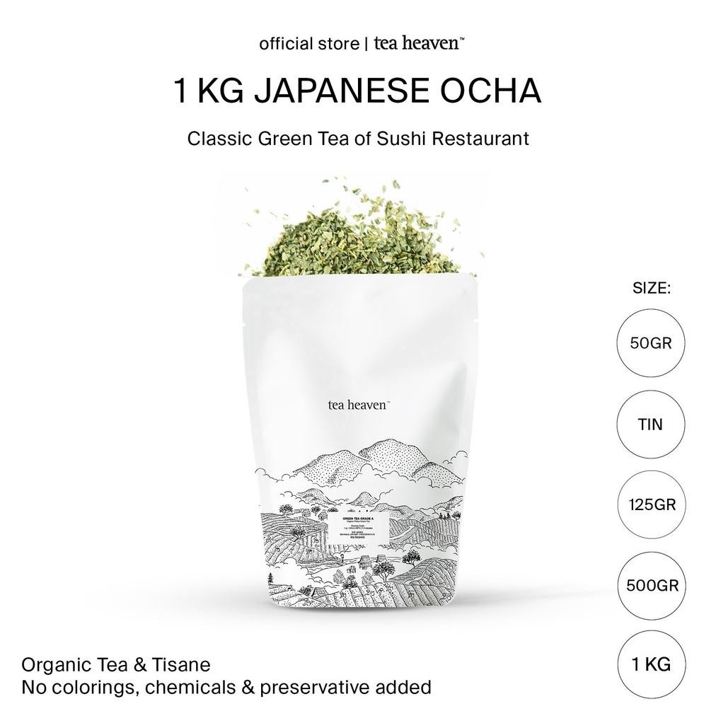 

Paling dicari Teh Hijau Jepang Ocha 1kg Japanese Green Tea Restaurant Resto Cafe 1 kilo