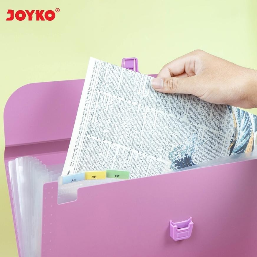 

Hemat Zai-2530 Fx-45 Joyko Expanding File Ef-2F4 Map Plastik Folio Original Sale Hemat