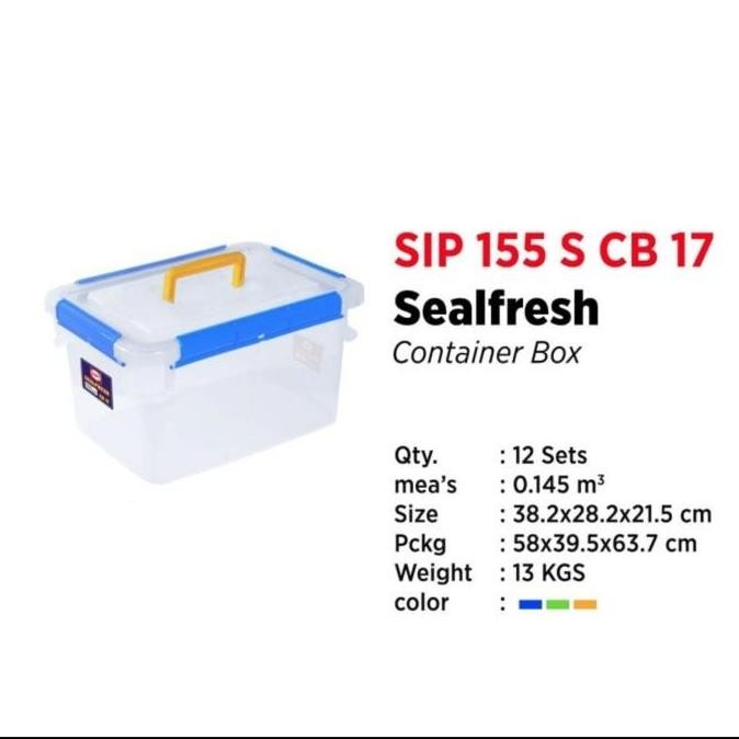 Spesial Box Kedap Udara/ Box Plastik 17Liter/ Box Container 17Liter