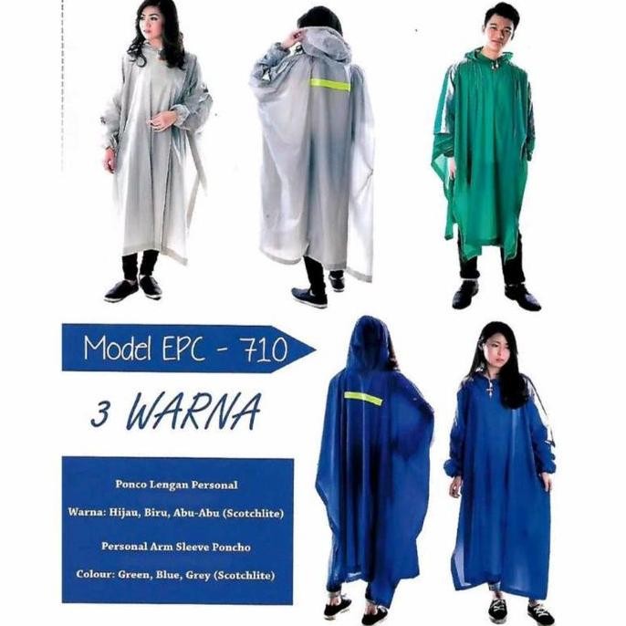 jas hujan elmondo ponco lengan 710 Elmondo 710 ponco lengan personal MURAH