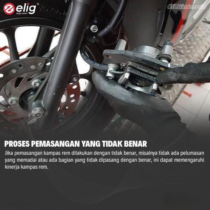 ElKampas Rem Depan Belakang Motor Yamaha Xsr 155 EM100 - EM049