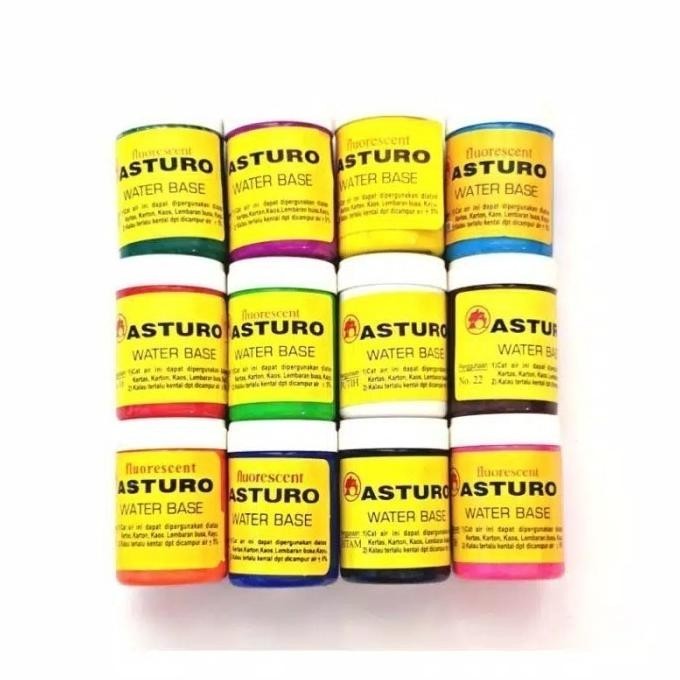

ready ASTURO water base cat poster cat warna 100cc