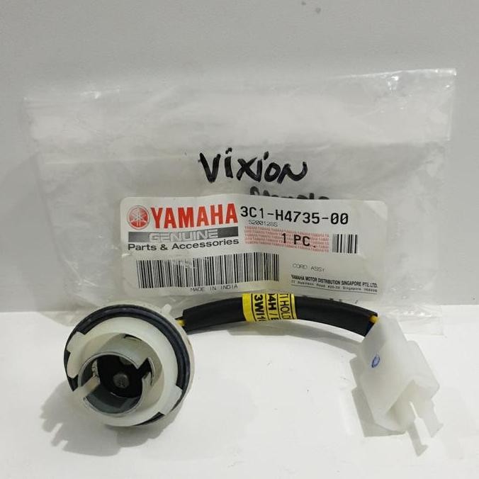 FITTING SOKET LAMPU BELAKANG VIXION OLD ORI ASLI YAMAHA 3C1-H4735-00 murah