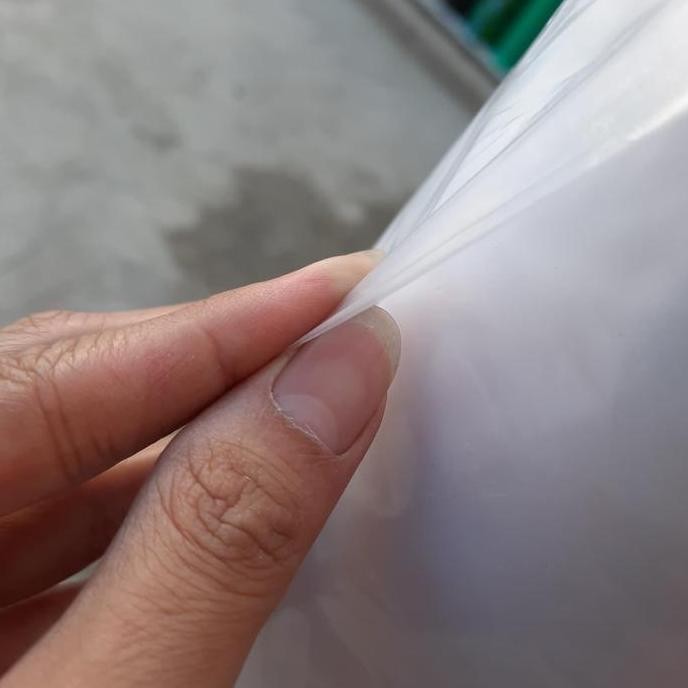 ready Plastik Cor bening / Plastik bening TEBAL (1 Roll isi 100m)