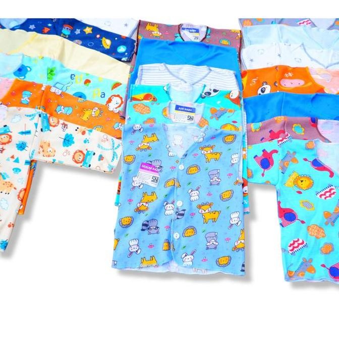 Tersedia 1 LUSIN Mix Baju Bayi Baru Lahir SNI All Variant