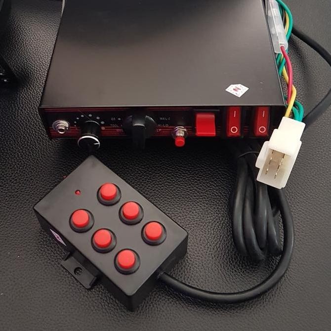 towa polisi / sirine jumper patwal mobil dan motor.