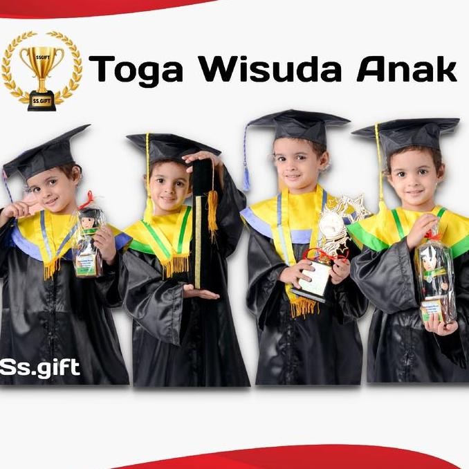 Tersedia Baju Wisuda | Toga Wisuda Anak | Toga Wisuda TK | Toga Wisuda PAUD Fashion