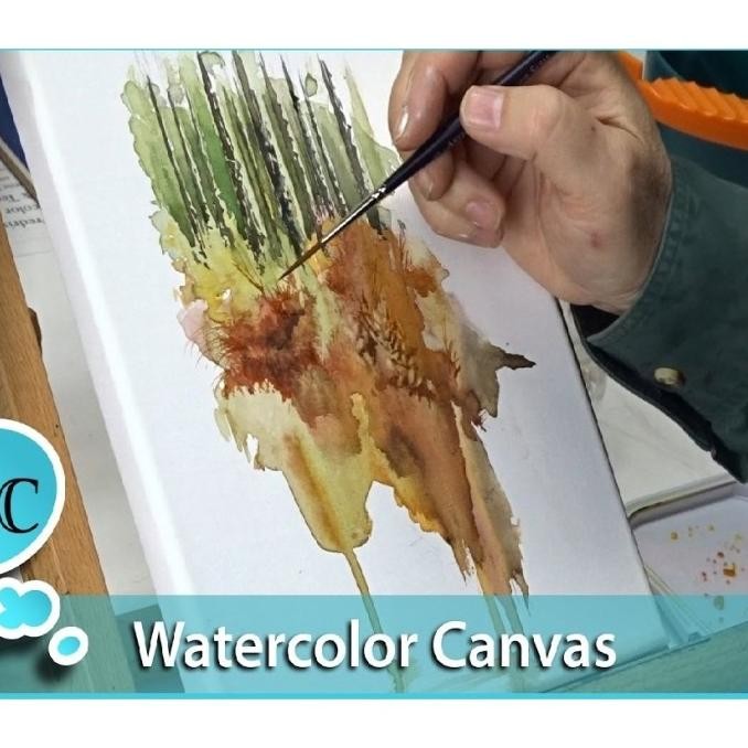 

ready !!! kanvas lukis watercolor/kanvas lukis cat air 20x30/30x40