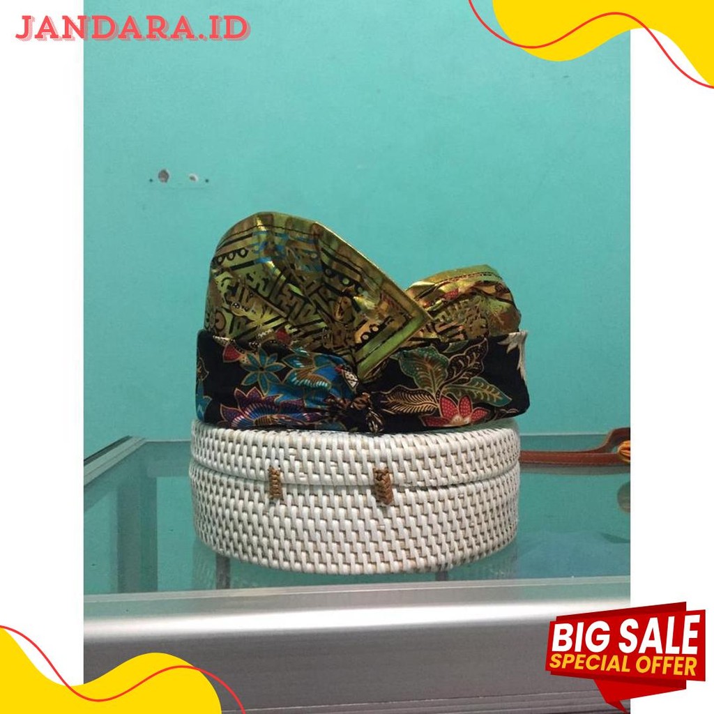 Udeng Bali Premium Batik Remaja-Dewasa Tebal Diskon