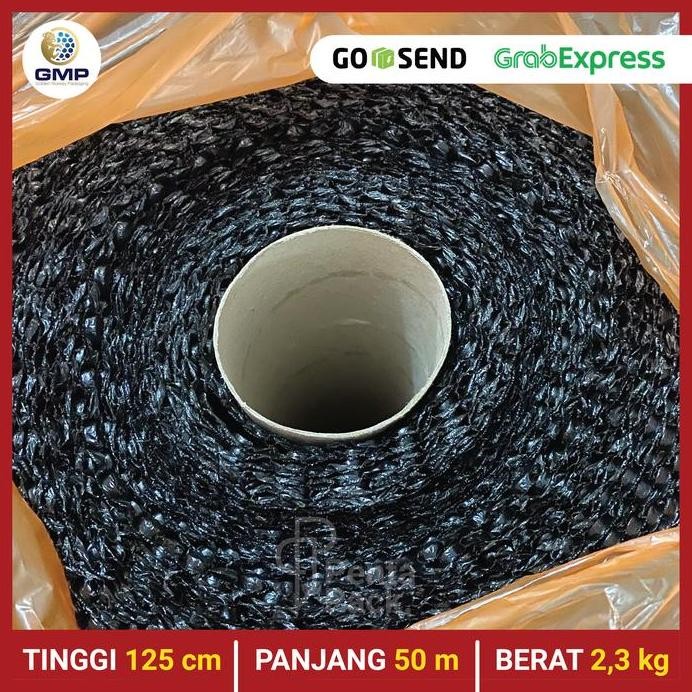 

ready [Berat 2,3 kg] Bubble Wrap GMP 125 cm X 50 m (Bening/Hitam)