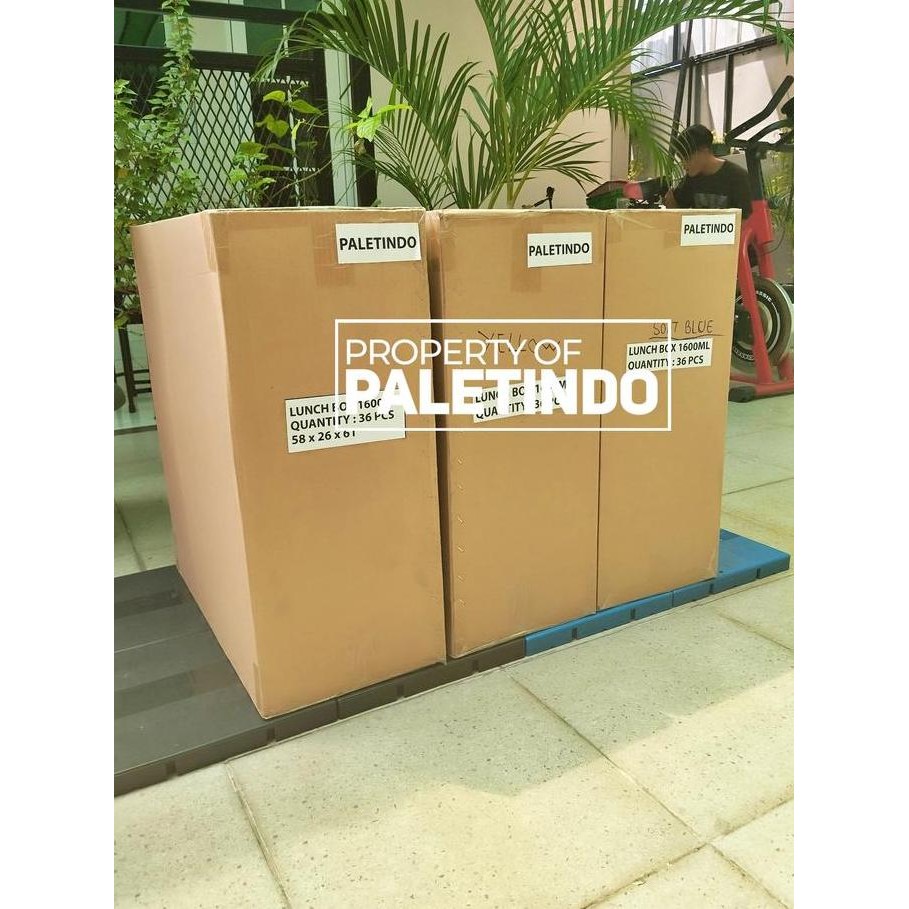 

ready !!! PAKET 6 PCS Palet Plastik FLAT SURFACE Untuk Gudang, Apotik, Rumah Sakit & Resto FUTARI 30 x 30 x 3 Cm