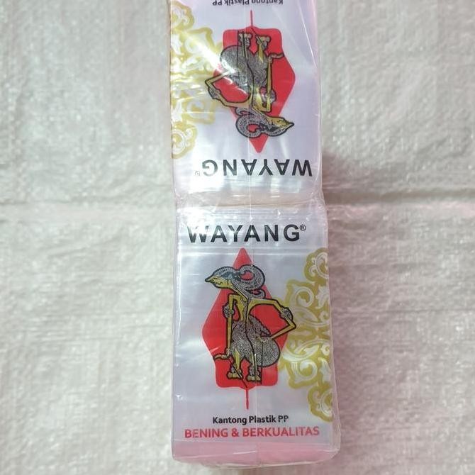 ready Plastik Bening PP Wayang ukuran 5x8 cm