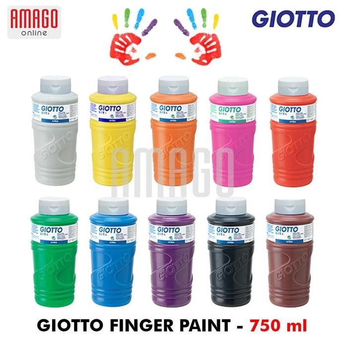 

ready !!! GIOTTO FINGER PAINT 750 ml - PILIH WARNA - 5360XX