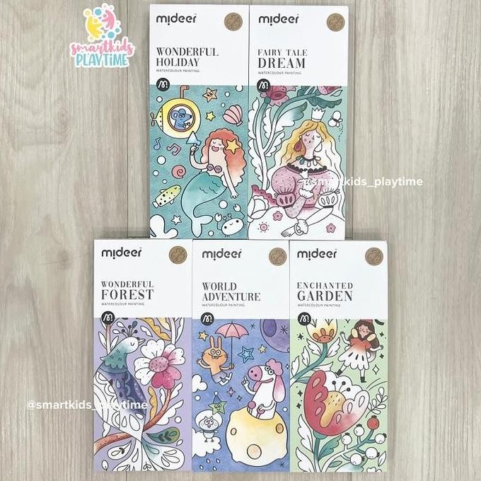 

ready !!! Mideer Watercolour Painting Mainan Edukasi Anak
