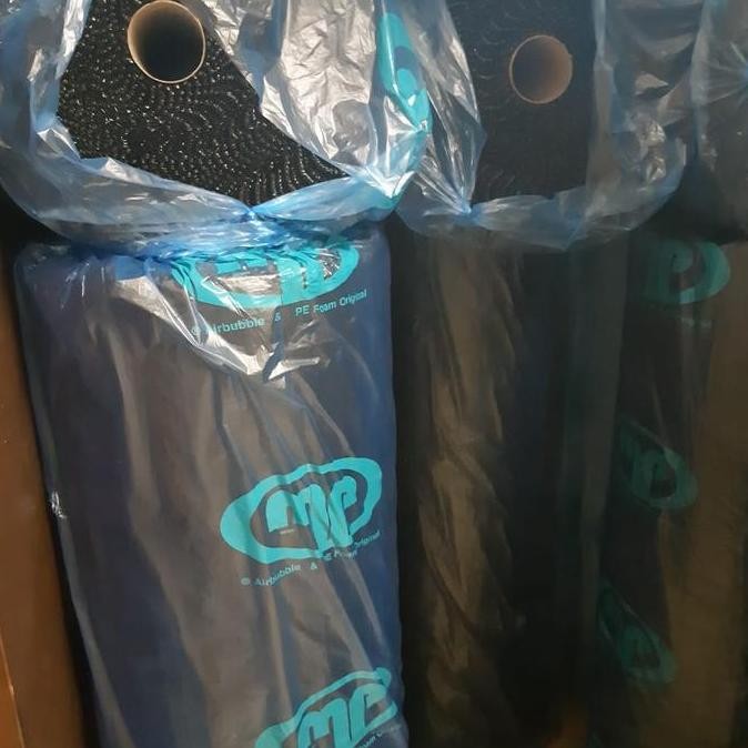 

ready BUBBLE WRAP Mulia Pack Hitam-Bening uk.125 cm x 50 m - Gojek/Grab Only