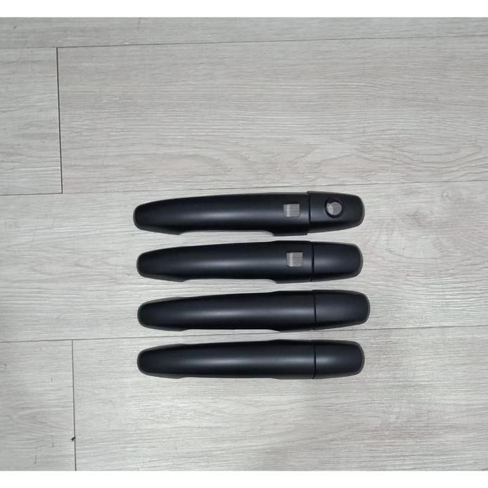 Paket Cover Outer Handle Tank Cover All New Ertiga Hitam Aksesoris Pegangan Pintu Tangki Mobil 2018 
