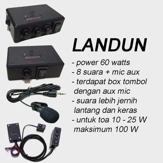 SIRINE PATWAL LANDUN 60 WATT PLUS MIC AUX