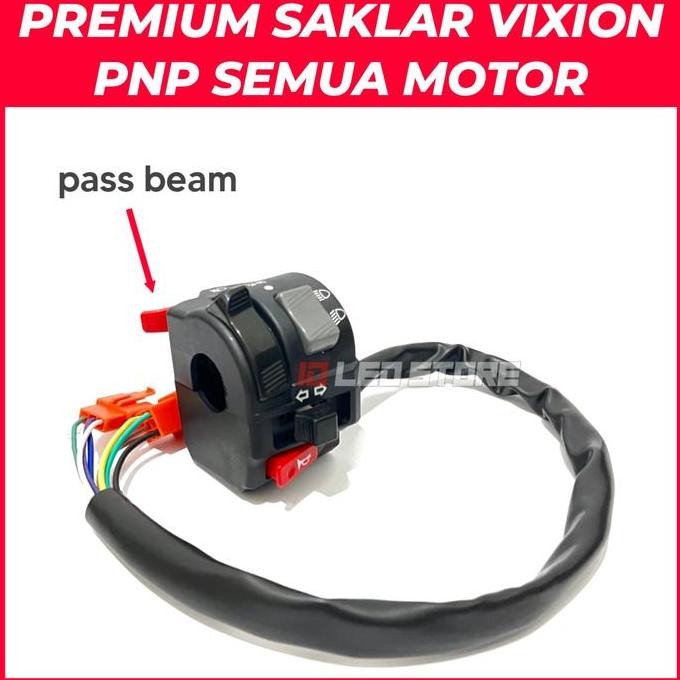 SAKLAR KIRI VIXION LAMA YAMAHA PNP SEMUA MOTOR / SAKLAR PROJIE BILED PIW PIW / HOLDER SAKLAR KIRI VI