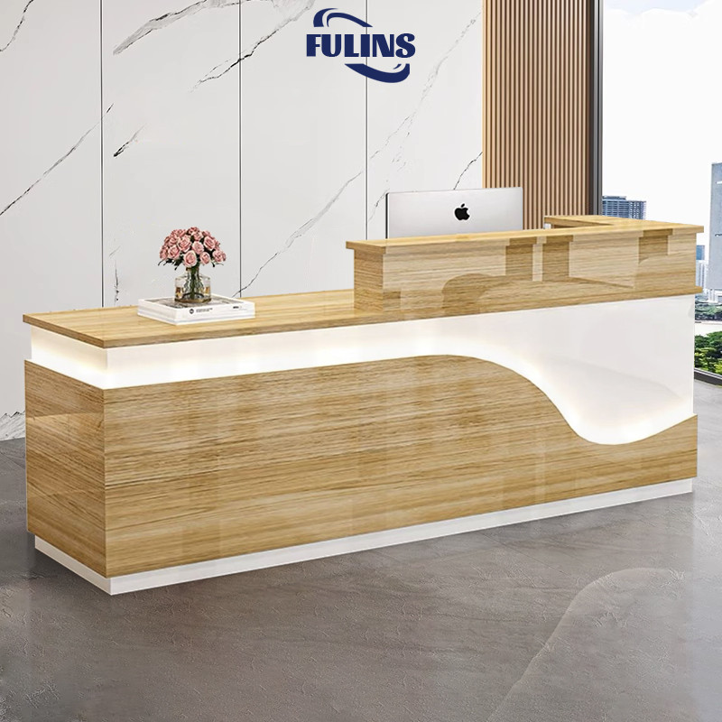 Meja Counter Resepsioni/Meja Kasir/Meja Resepsionis/Meja Front Desk/Meja Toko/Meja Resepsionis Count