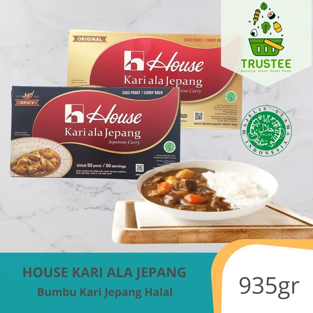 

Df-8 Dw-45 Gtu-712 Halal House Curry / Kari Lokal Ala Jepang 935Gr / Bumbu Dapur Saus Kari Kare Import Impor Viral Viral