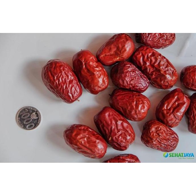 

Angco Ang co Hong zao (red dates) Kurma Merah Premium Jumbo 500 gram GS