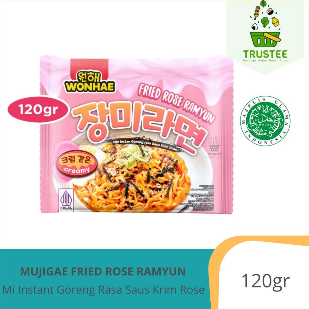 

Vf-52 Hj-64 Or42 Mujigae Wonhae Fried Rose Ramyun Creamy / Mi Instant Rose Halal 120Gr Sale Original