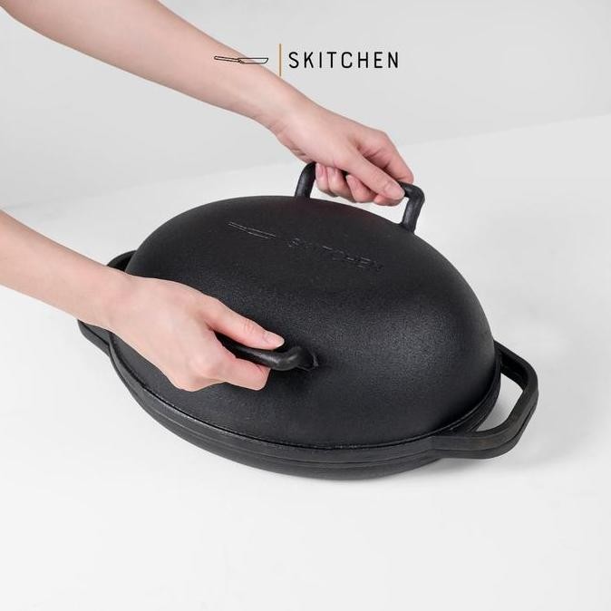 

SKITCHEN Cast Iron Brisbane Bread Pan MAX Alat Panggangan Loyang Roti Sourdough Premium SM88