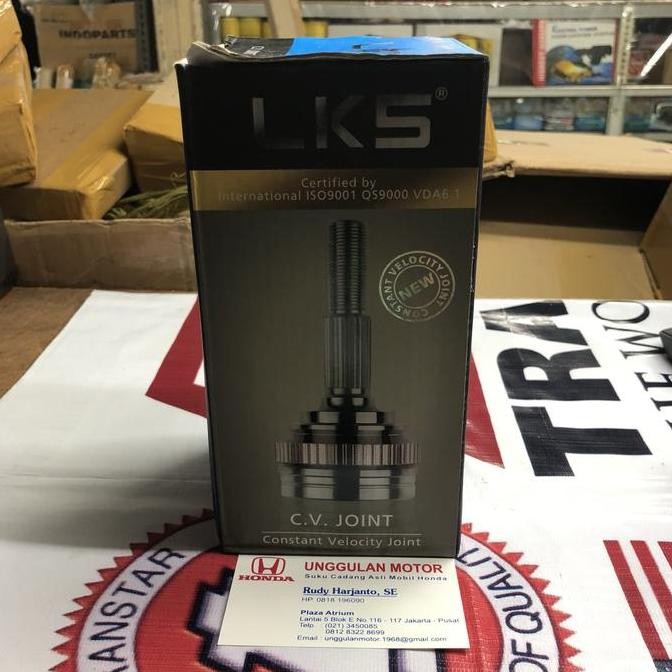 . CV joint / asroda luar LKS Honda city & jazz GD