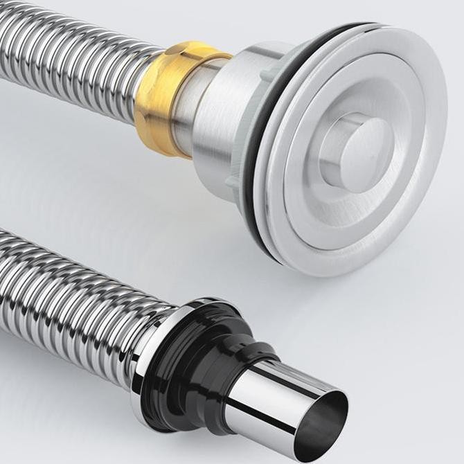 

Selang Cuci Piring Wastafel Stainless Anti Tikus Selang kitchen sink Stainles Selang pembuangan bak cuci piring GS