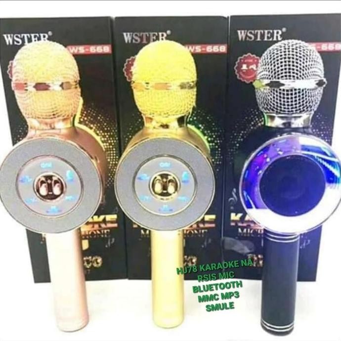 Hj79 Original Teckyo Gmc Elektronik Mic Karaoke Bluetooth Musik Speker