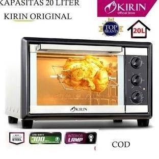 Murah Kirin Oven Listrik 20L Low Watt Api Atas Bawah Pemanggang Ayam