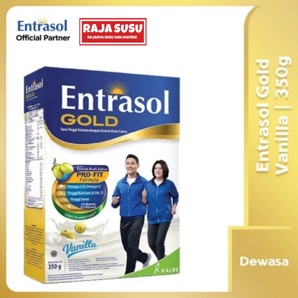 

ENTRASOL GOLD VANILA 350 GR - RAJA SUSU
