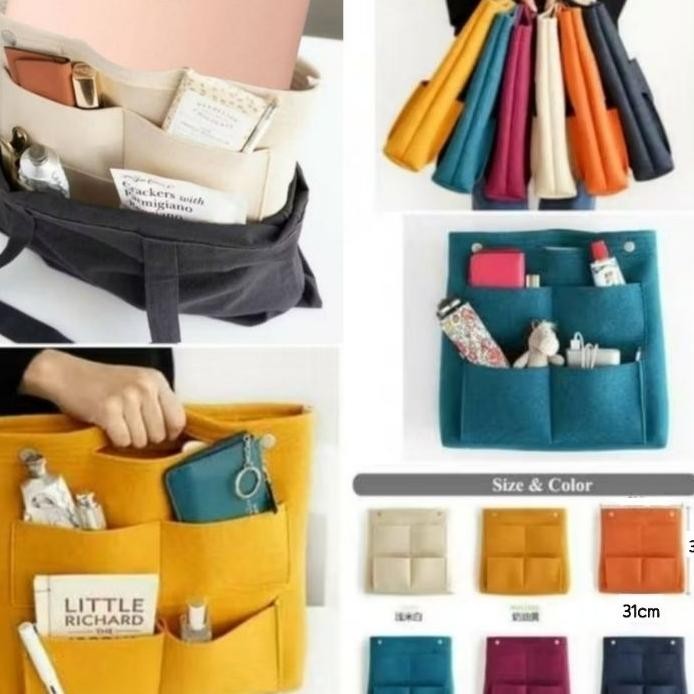 Dual In Bag Large Bag Organizer Daleman Tas Tas Serbaguna
