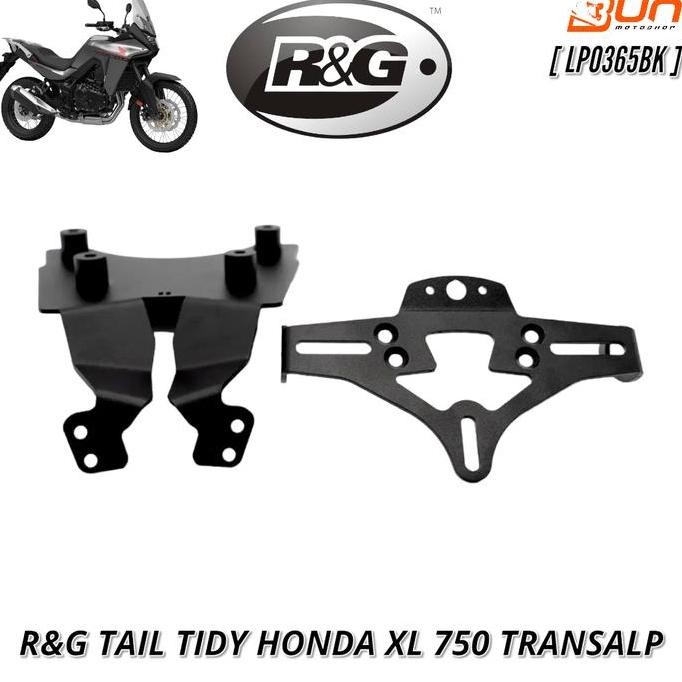 Terbaru Tail Tidy Dudukan Plat R&G Rng Honda Xl 750 Transalp Xl750 '23 Up