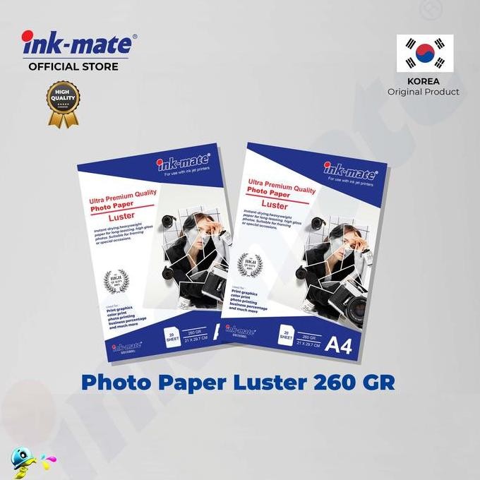 

Kertas Photo Paper Luster A4 260Gr Best Seller
