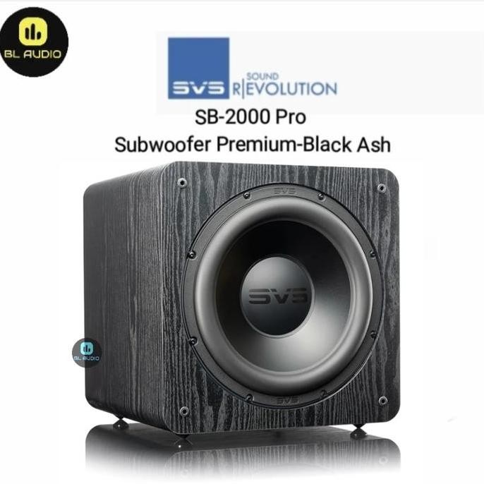 Svs Sb2000Pro Sb 2000Pro Subwoofer -Black Ash New Stok