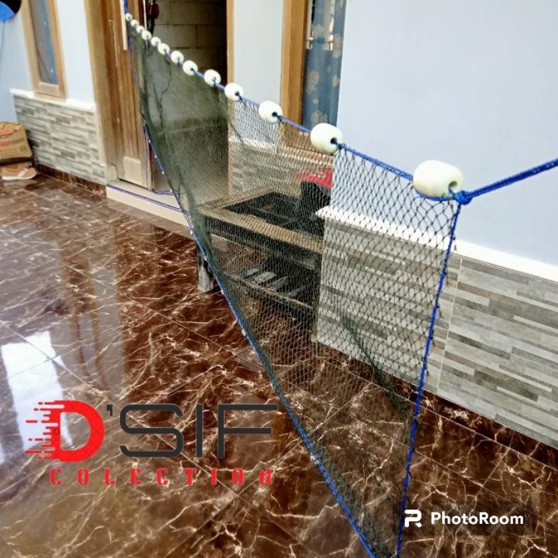 READY STOCK jaring sekat kolam panen giring geret empang tambak ikan koi bandeng lele patin jaring P