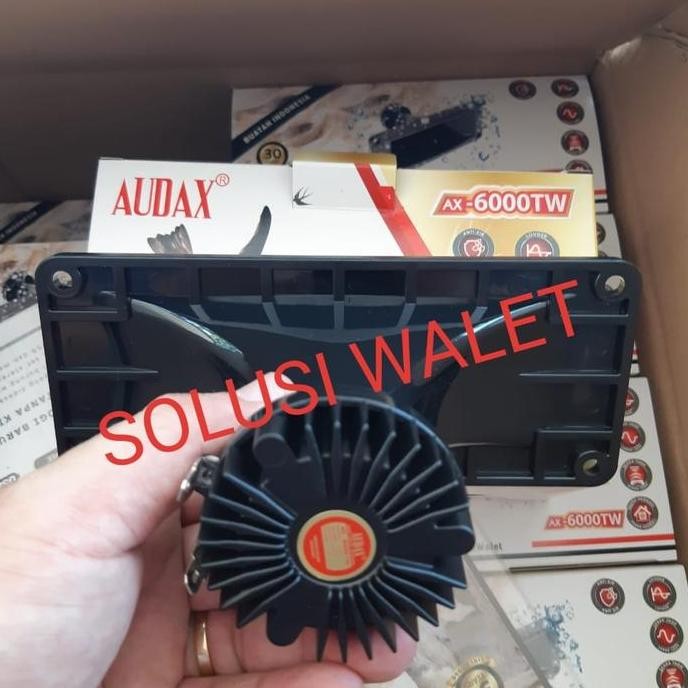 Tweeter Audax Titanium Ax 6000Tw Waterproof Speaker Walet New Stok