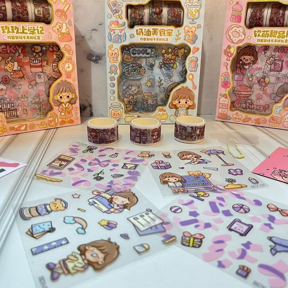 

Promo Set Stiker + Washitape 3 Roll - Chl - Setiker Lucu Unik Hadiah Sovenir Alat Tulis Kantor Kerja Hiasan Sekolah Prermium