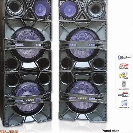 Speaker Aktif Dat Dx 122 12" New Stok