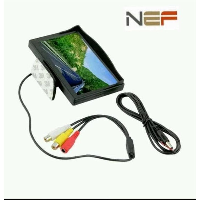 Premium Monitor mini 4.3 inci bisa buat tracking satellite display Cctv mini