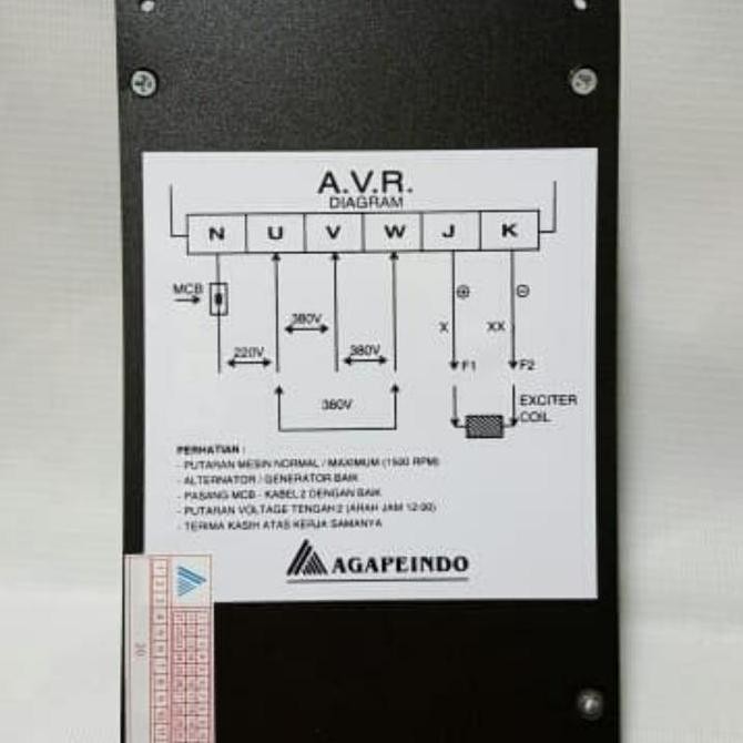 Avr Genset 3Phase E-110 40A Lokal Avr Generator Universal