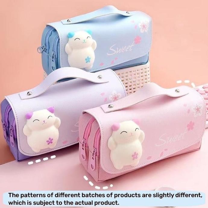 

TEMPAT PENSIL BONEKA LUCU KAWAII KOREA PENCIL BOX PENSIL ANAK SEKOLAH