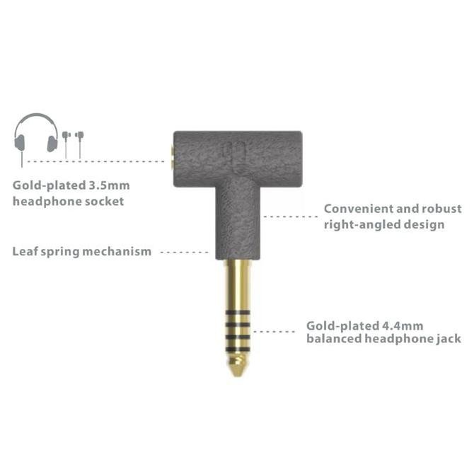 Ifi 3.5 Mm To 4.4 Mm Balanced Headphone Adapter New Stok