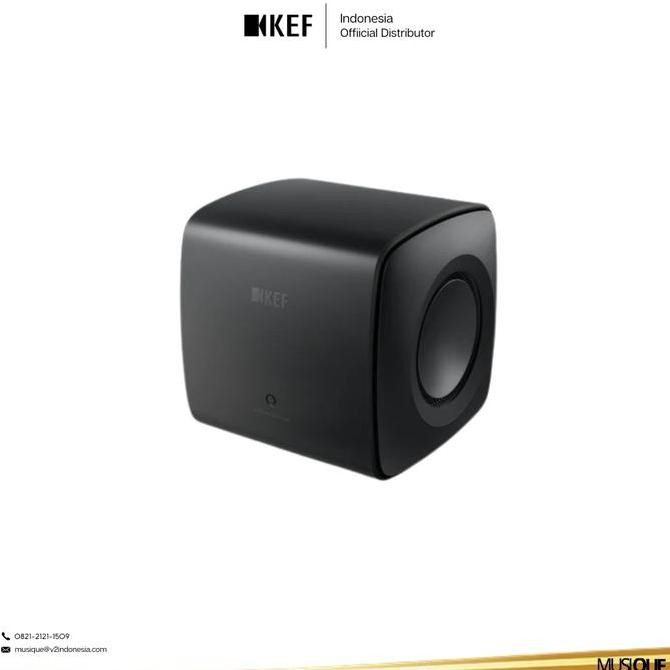 Kef Kc62 Subwoofer The Biggest Small Subwoofer - Hitam New Stok