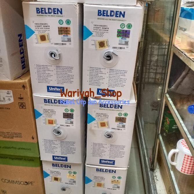 Belden Utp Cat.5E Original Usa / Kabel Utp Cat.5E Belden New Stok