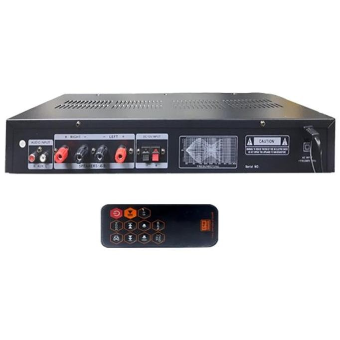 Cod - Power Amplifier Gng K377 Power : 2 X 200 Watt Music Terpisah Usb New Stok